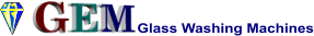 GEM Glass Washing Machines